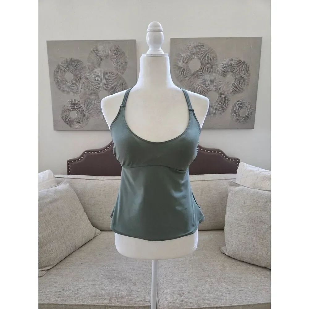 Prana Marina Tankini Top 34D Sz Sm
